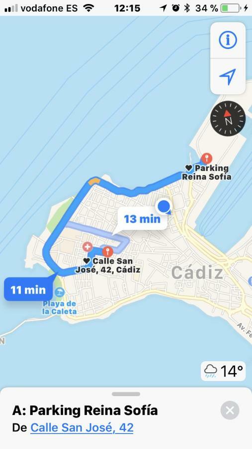 Apartamento San Felipe Neri Daire Cadiz Dış mekan fotoğraf